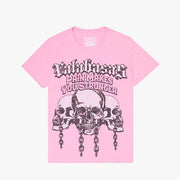 "GLASS STONES" VINTAGE PINK TEE