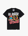 “LUCKY VIBES” TEE - VINTAGE BLACK