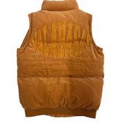 KIDS “ROOK” PUFFER VEST KHAKI BROWN