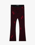 KIDS "ASTERISK" - STACKED BLACK RED