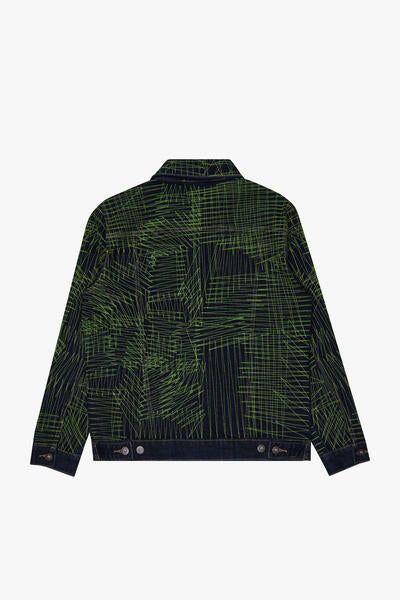 KIDS "MR. STITCHED” NEON NIGHTSHADE JACKET