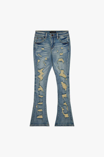 KIDS "BREACH" - BLUE VINTAGE WASH