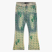 KIDS "ASTERISK" - STACKED BLUE/GREEN