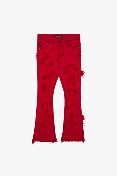 KIDS "RAVEL" STACKED - RED