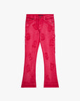 VPLAY KIDS “LOOMIS” STACKED DENIM RED WASHED