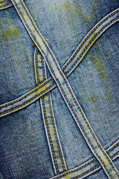 KIDS "STREAK" STACKED VINTAGE WASH