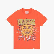 "STAY WEIRD" VINTAGE ORANGE TEE