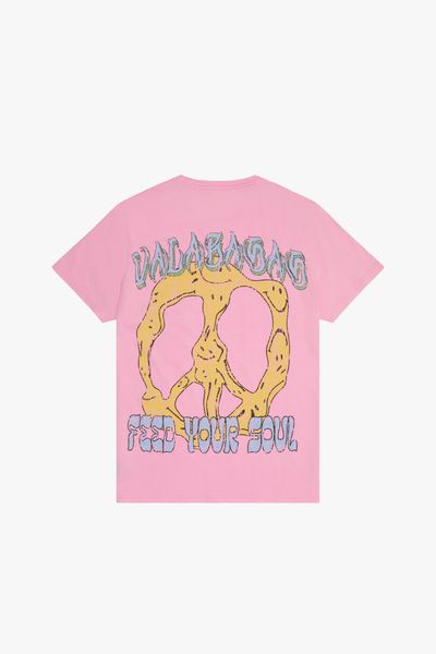 "SOUL FOOD" VINTAGE PINK TEE