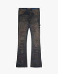 KIDS "ZERO" DENIM STACKED Dark Grey Wash