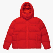 "GOYO" RED  PUFFER JACKET