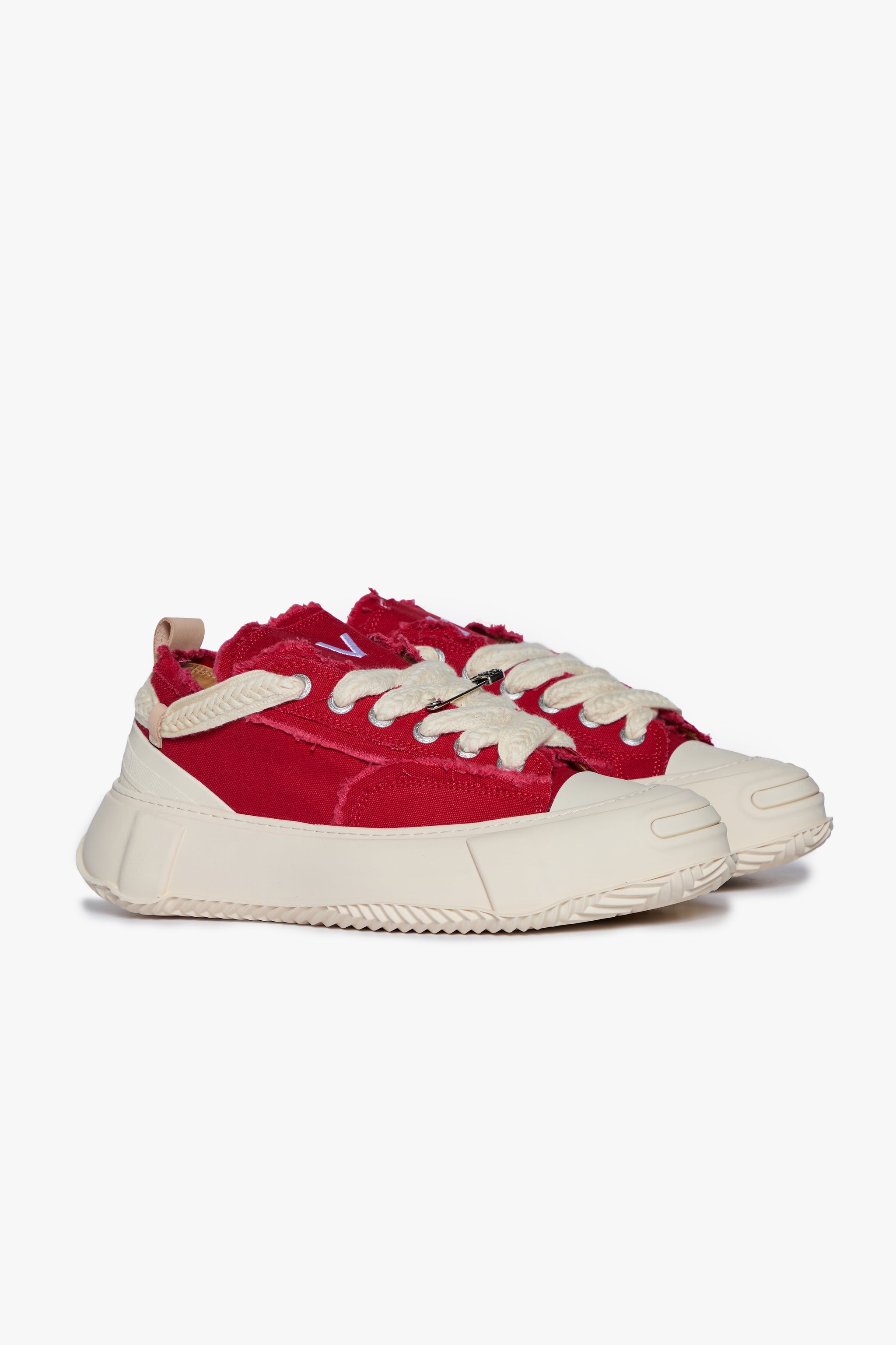 "VISION" SHOES RED