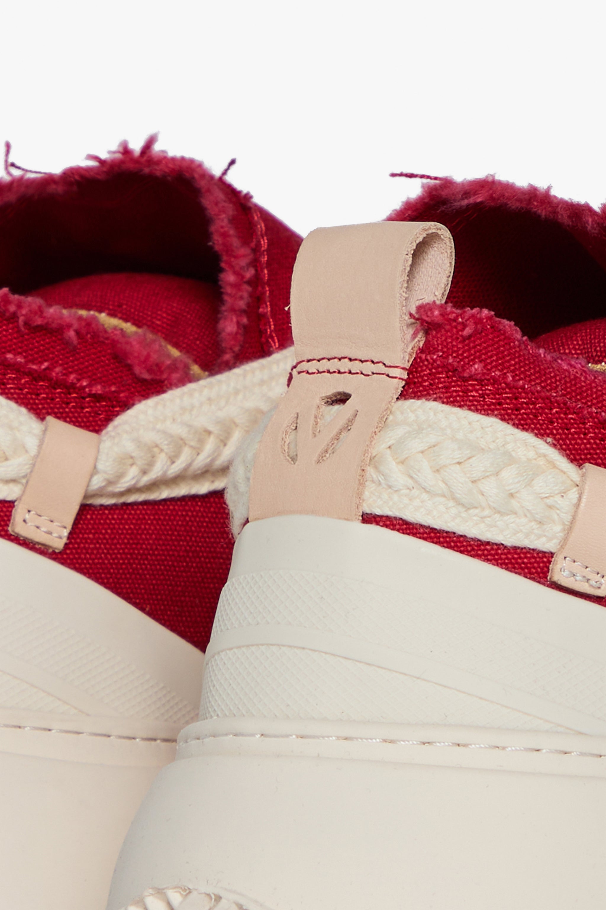 "VISION" SHOES RED