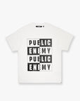 "Peoples Enemy" White Tee