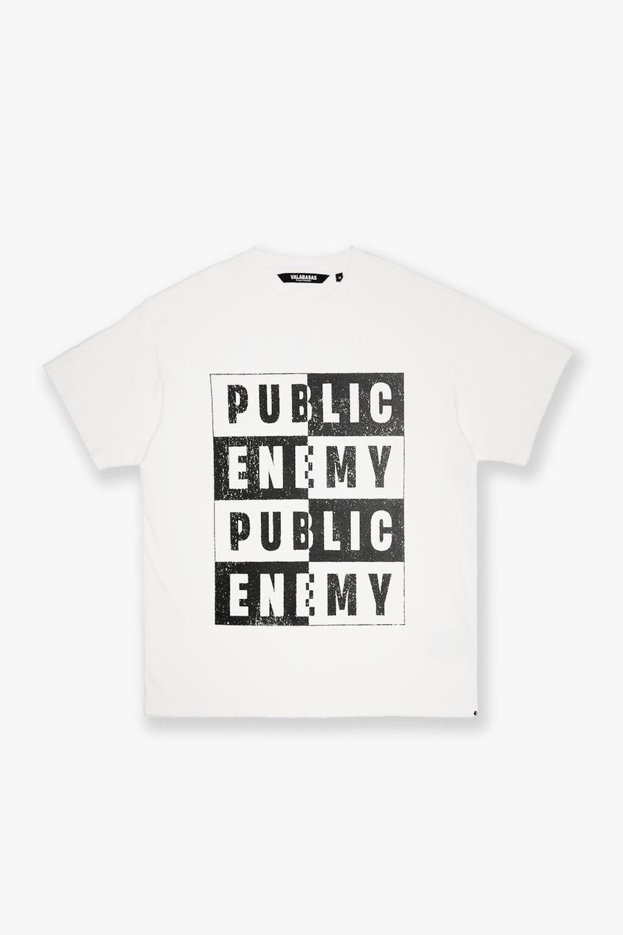 "Peoples Enemy" White Tee