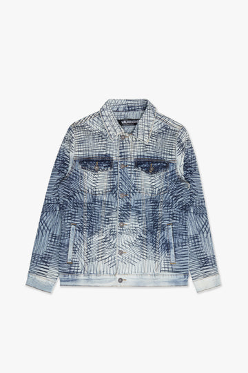 "MR.STITCHED" ARTIC MIDNIGHT  DENIM JACKET