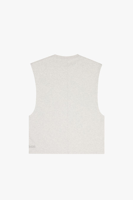 "SLICE" H. GREY CUTOFF TEE