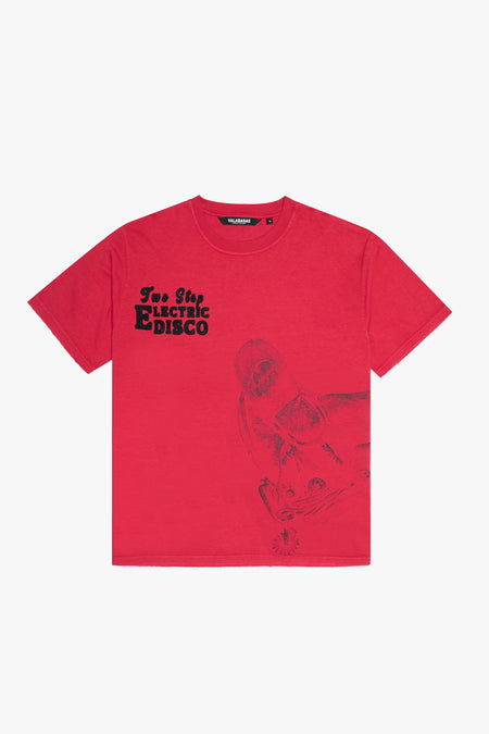 "TWO STEP" RED TEE