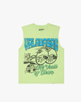 VALABASAS TEE “CLEAR VIEWS” VINTAGE LIGHT GREEN