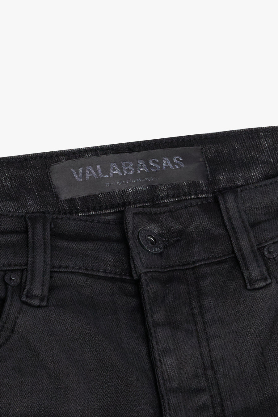 "BRIGGS" BLACK GREY SKINNY JEAN