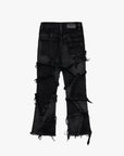 KIDS "PATCHWORK" FADED BLACK