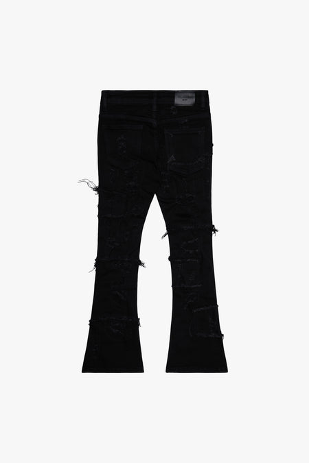 KIDS "OBLIVIAN" BLACK STACKED