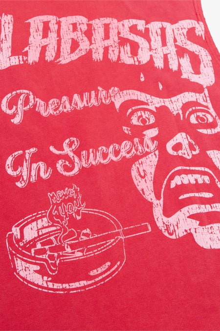 "PRESSURED SUCCESS" VINTAGE RED TEE