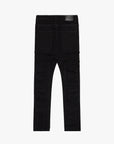 "POCKETEER" BLACK SKINNY JEAN