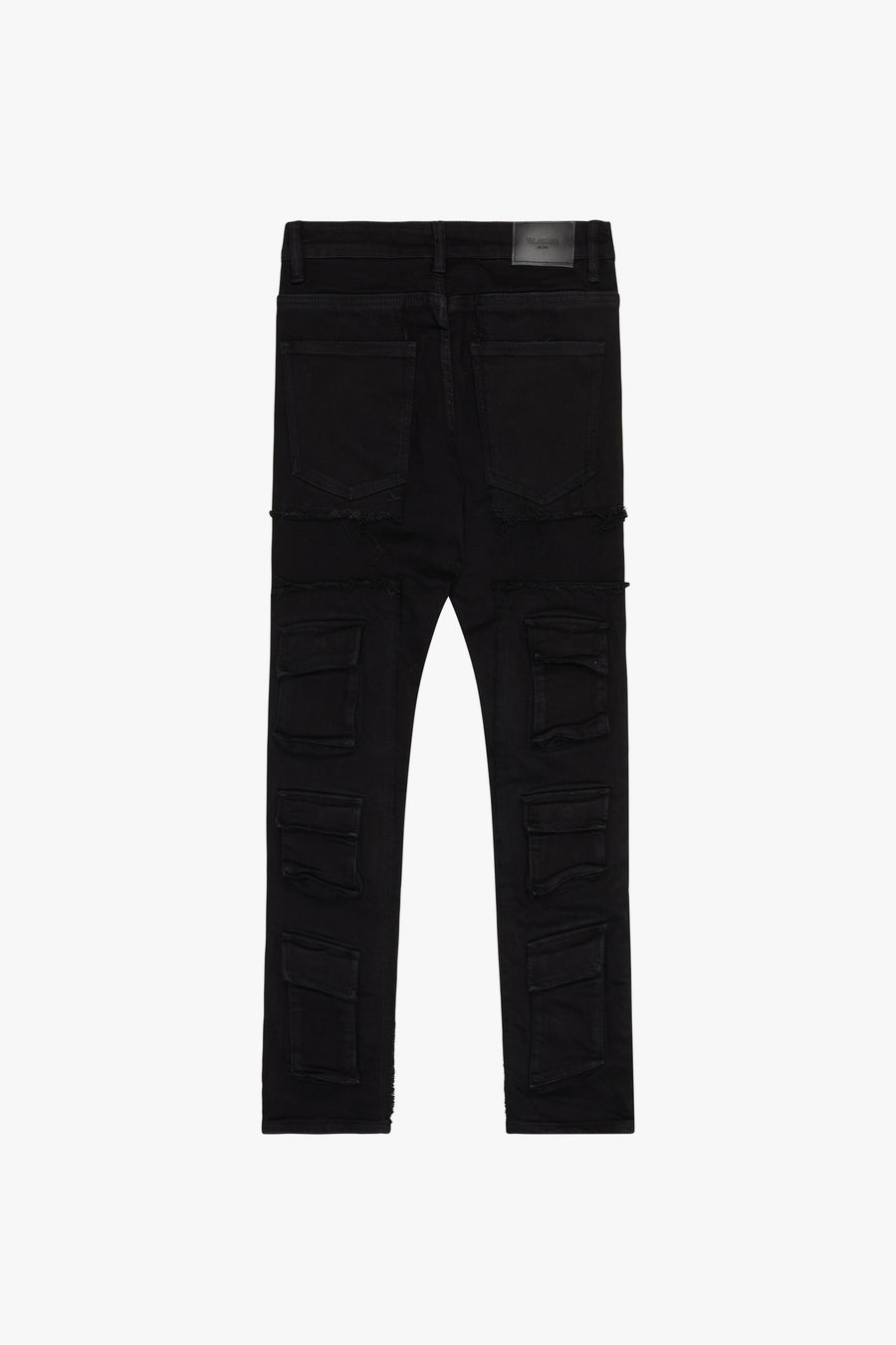 "POCKETEER" BLACK SKINNY JEAN