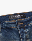 "NAVIGATOR" VINTAGE BLUE STACKED FLARE JEAN