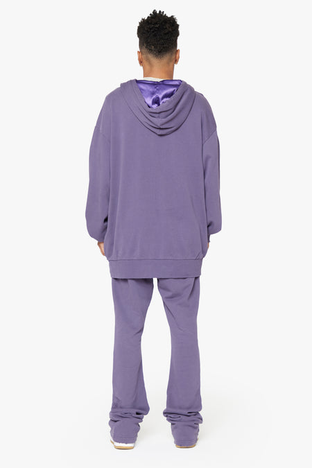 "VALA-ASCENT" VINTAGE INK PURPLE FLEECE SET