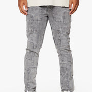 "MONTAGNE" LT GREY SKINNY JEAN