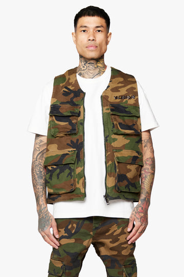 "BATTALION" FOILAGE GREEN VEST