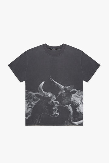 "NO BULL" VINTAGE GREY TEE