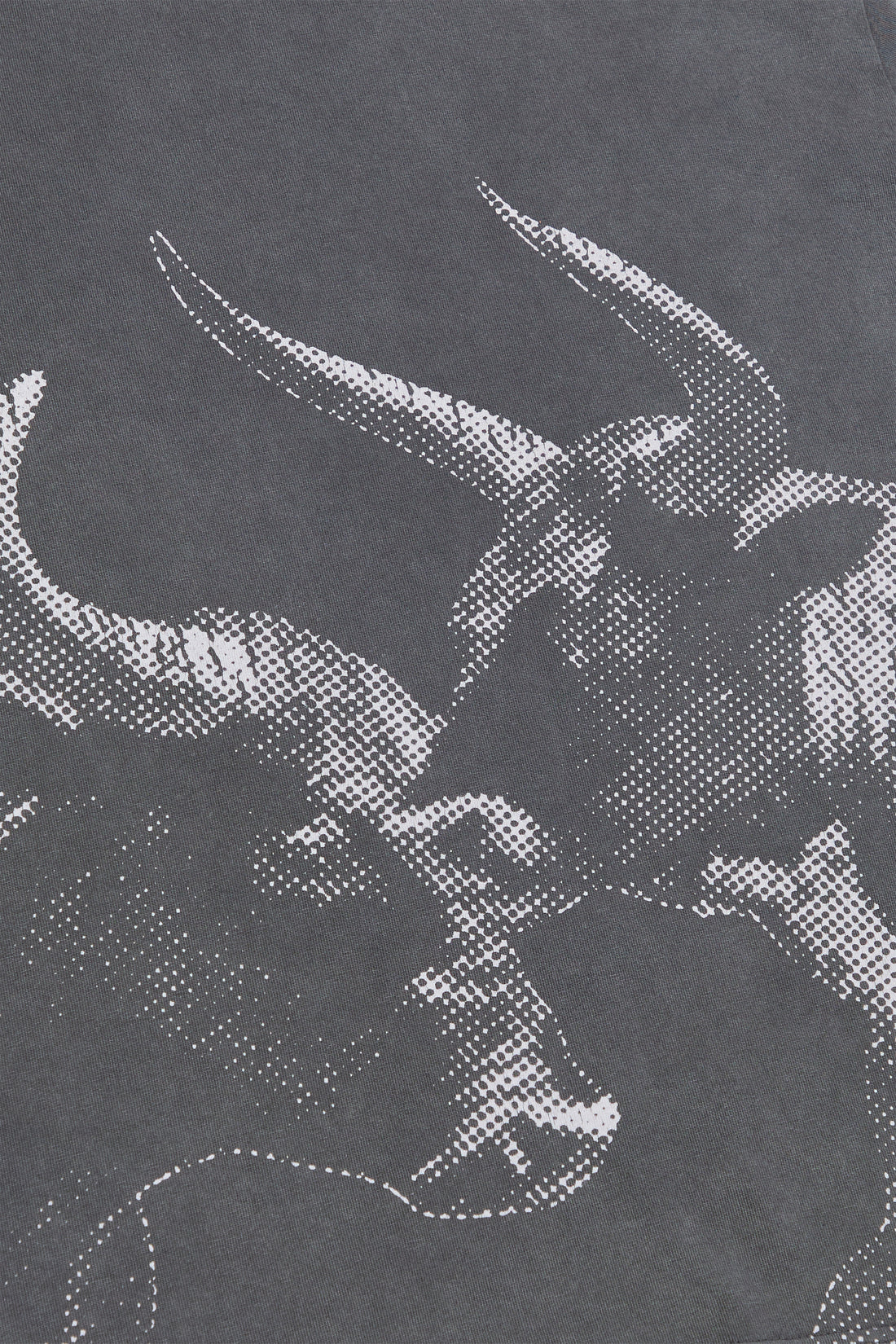 T-SHIRT GRIS VINTAGE « NO BULL »