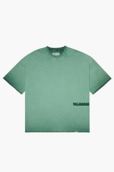 "RESILIENCE" GREEN OVERSIZED TEE