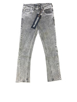 "ESSENCE" BLACK STRAIGHT JEANS