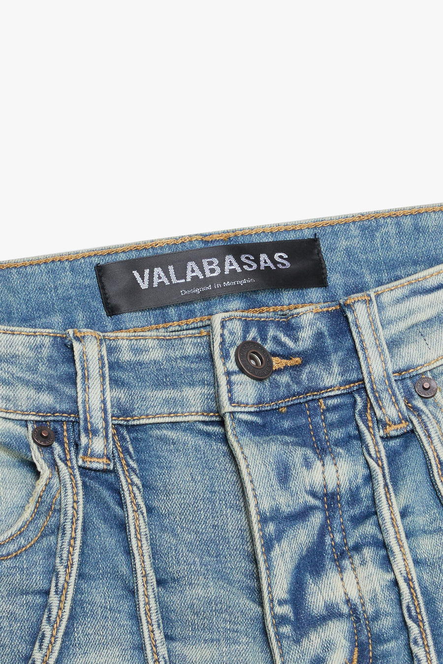 "POCKETTRAIL" VINTAGE WASH SKINNY