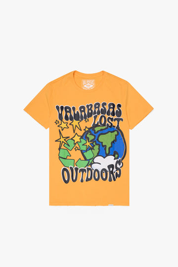 "CARE OUTDOORS" VINTAGE CITRUS TEE