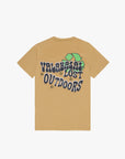 "CARE OUTDOORS" VINTAGE LIGHT BROWN TEE