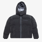 "GOYO" GRAY PUFFER JACKET