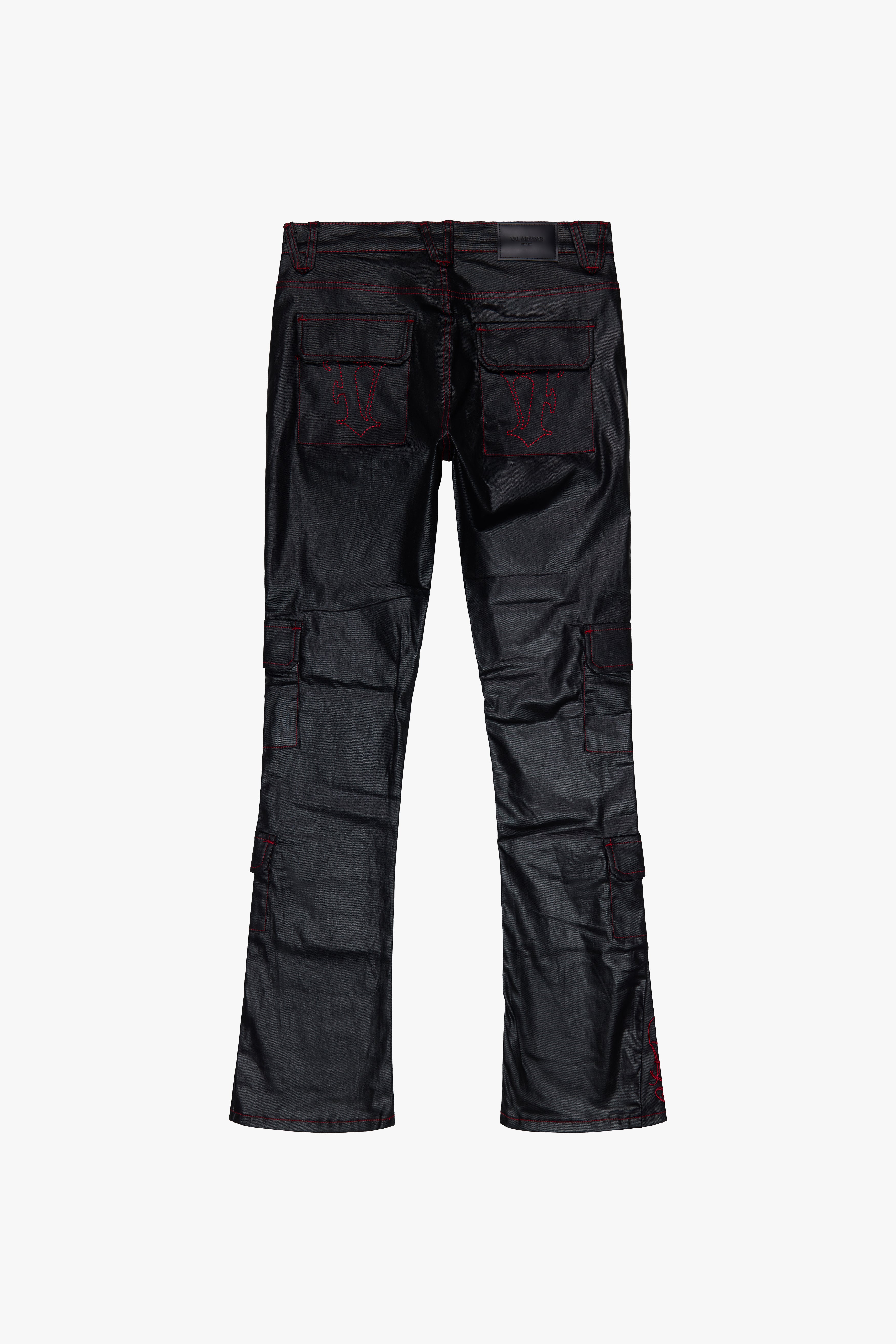 "EXPEDITION" JET BLACK STACKED FLARE