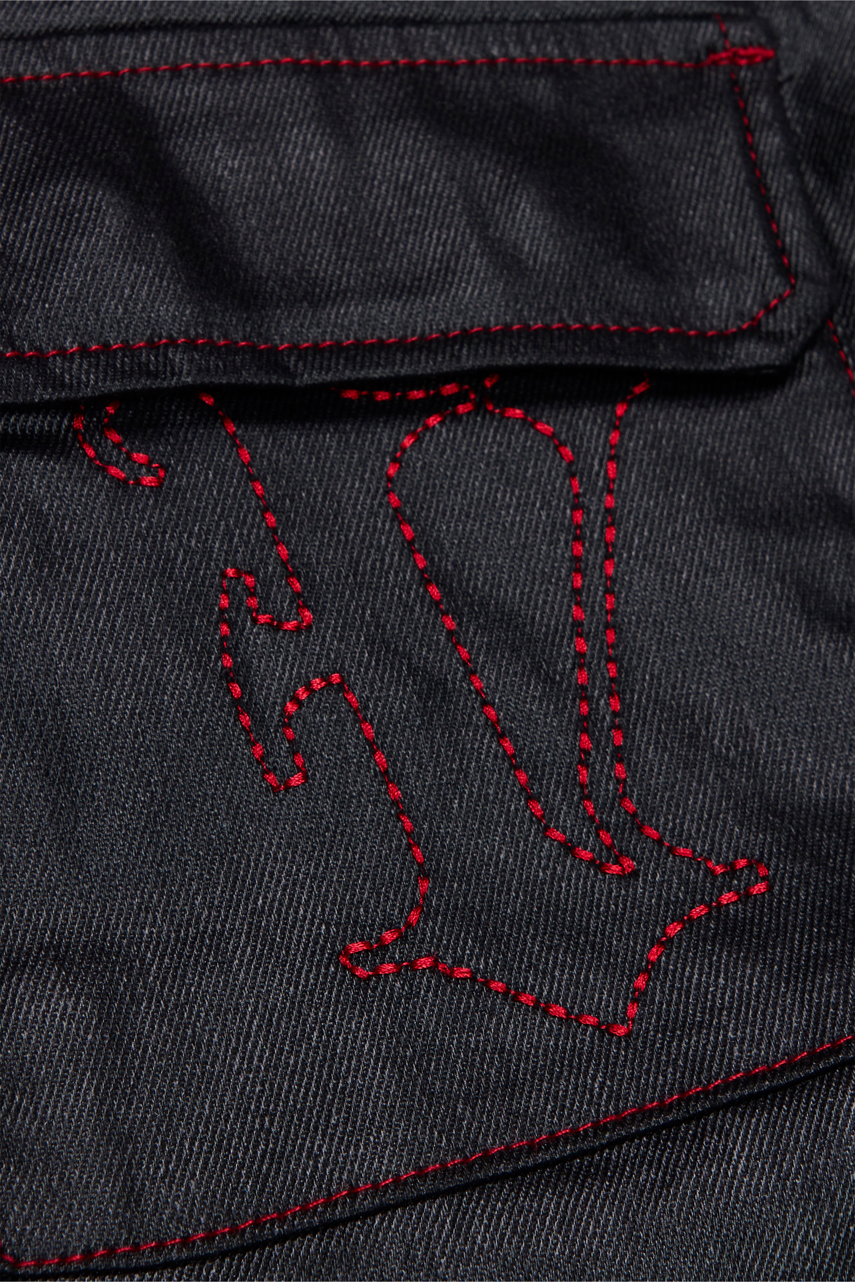 "EXPEDITION" JET BLACK STACKED FLARE