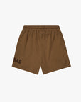"BLOOM" BROWN WOVEN SHORTS