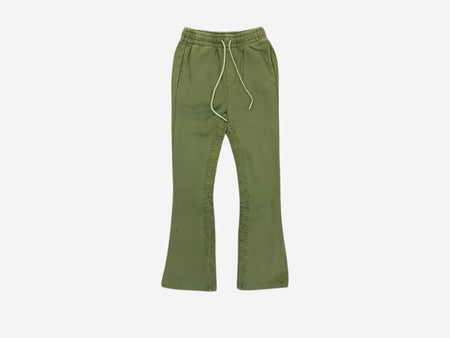 KIDS “VALA-FOCUS” VINTAGE GRASS GREEN FLEECE SET