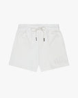 "BLOOM" VINTAGE WHITE WOVEN SHORTS