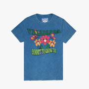 "WILD FLOWER" VINTAGE NAVY TEE