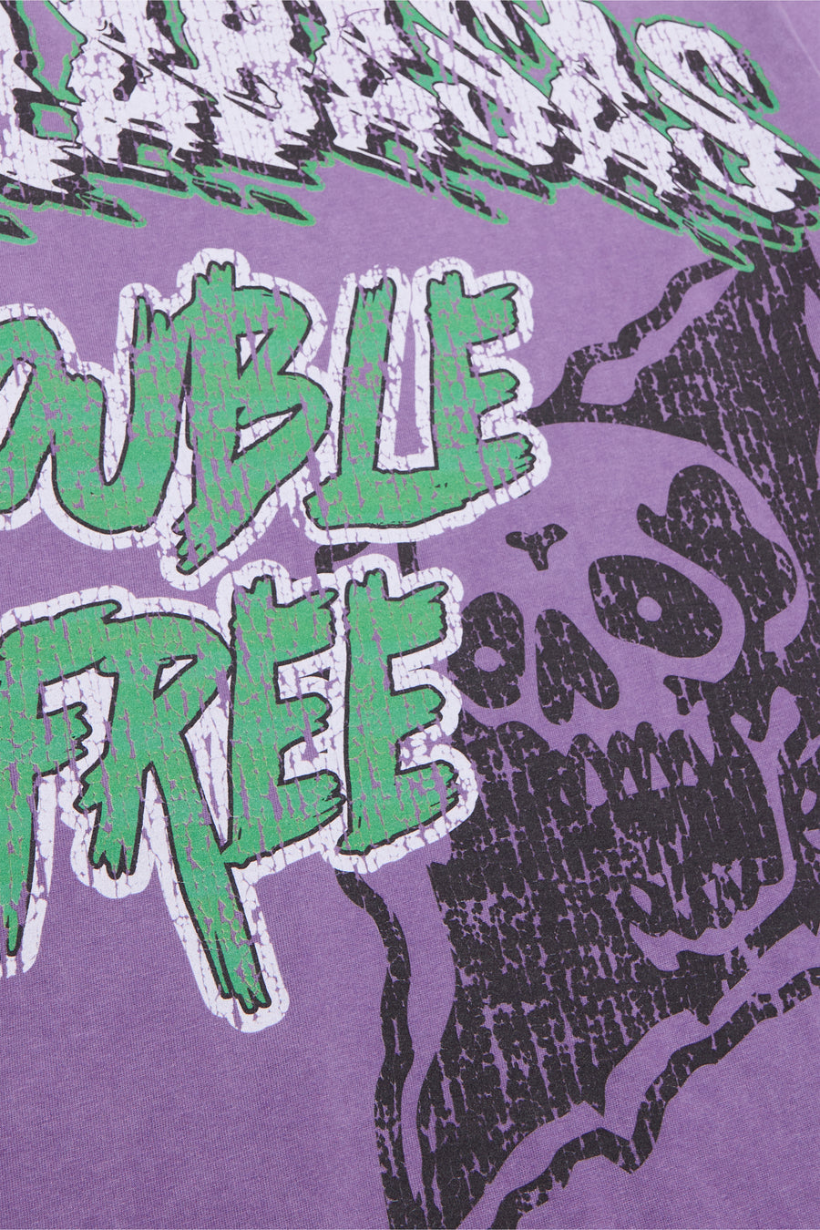 "TROUBLE FREE" VINTAGE PURPLE