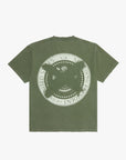 "POWER TO US" VINTAGE OLIVE TEE