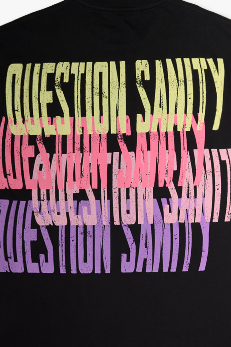 "Sanity" Black Tee