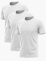 3-Pack Essential Undershirt Tee White